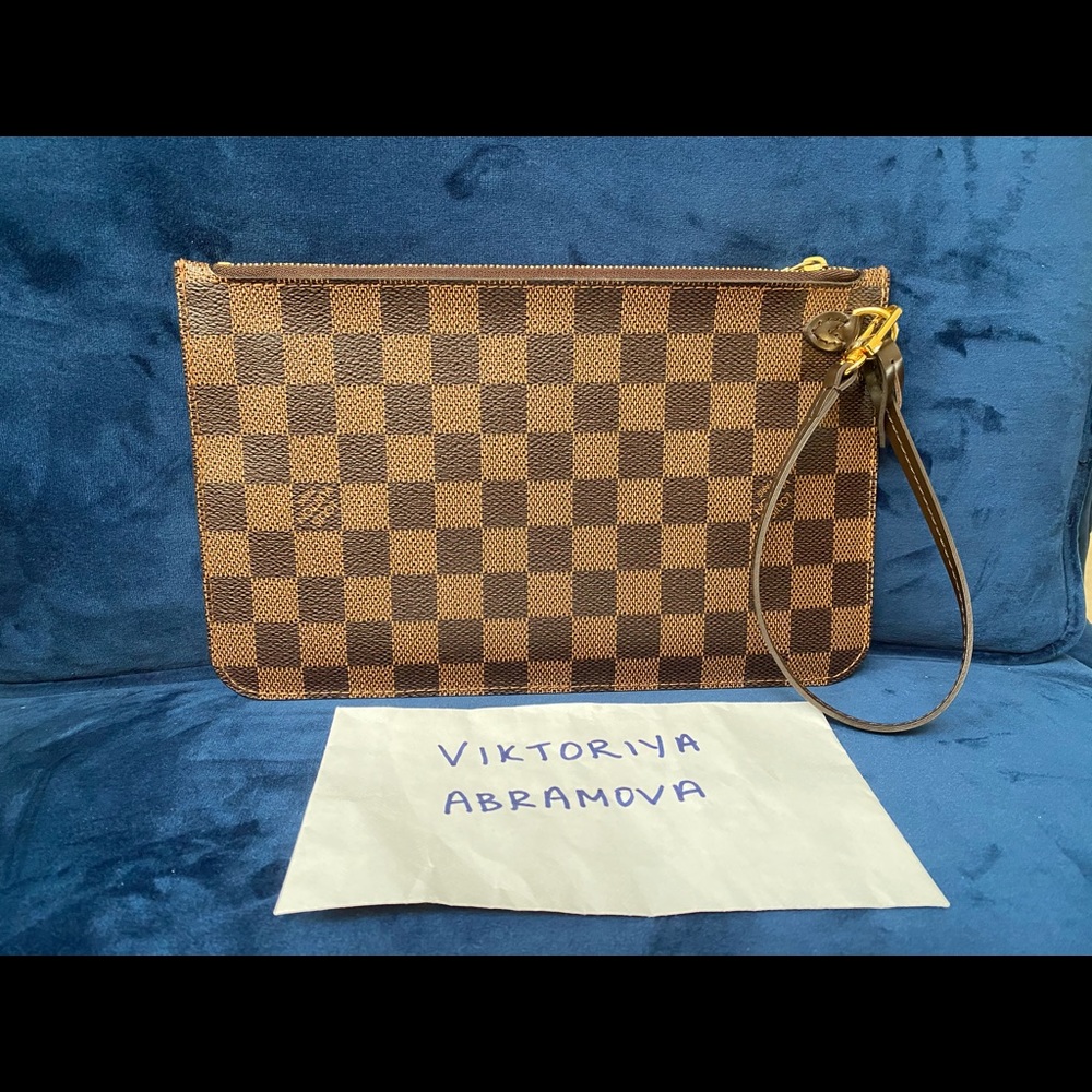 Louis Vuitton Neverfull MM Wristlet DE
